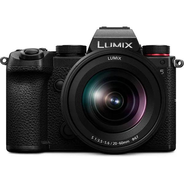 Panasonic Lumix DC-S5 Mirrorless Digital Camera With 20-60mm Lens (PAL)