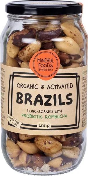 Mindful Foods Brazil Nuts Organic & Activated 600g