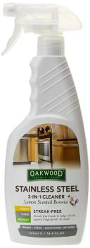 Oakwood Stainless Steel 3 in 1 Cleaner 500ml