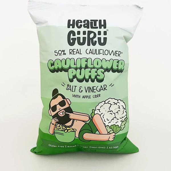 Health Guru Cauliflower Puffs Salt & Vinegar 56g