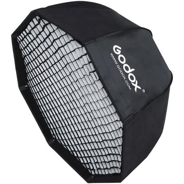 Godox Umbrella Octa Softbox 120cm with Grid S-Type Mount