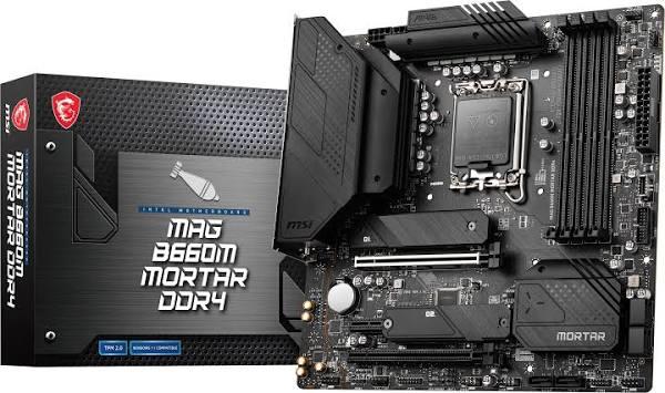 MSI Mag B660M Mortar DDR4 Intel LGA 1700 mATX Motherboard