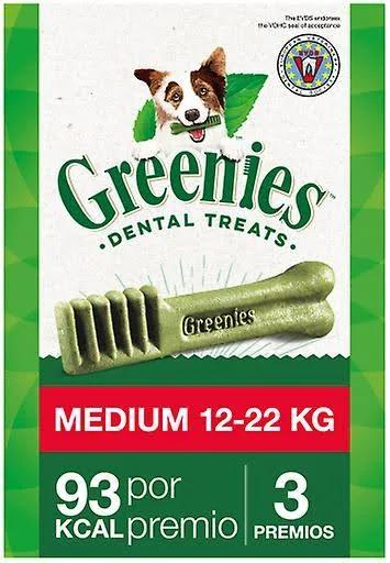 Snack Natural Dental for Medium Dogs 3 Sticks Greenies