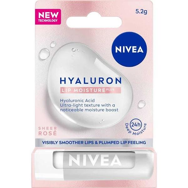 Nivea Hyaluron Lip Moisture Balm Sheer Rose 5.2g