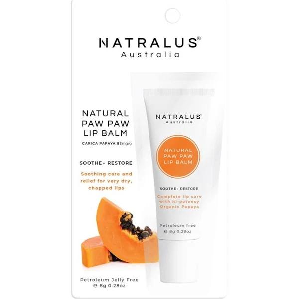 Natralus Natural Paw Paw Lip Balm 8G