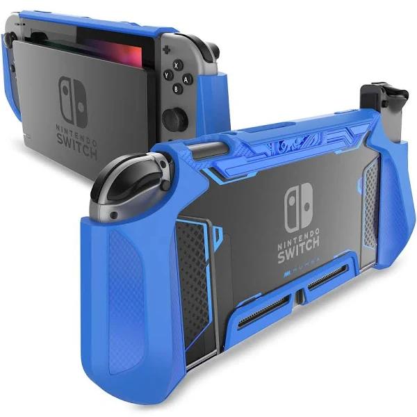 Mumba Dockable Case for Nintendo Switch [Blade Series] TPU Grip Protective Cover Case Compatible with Nintendo Switch Console and Joy-Con Controller