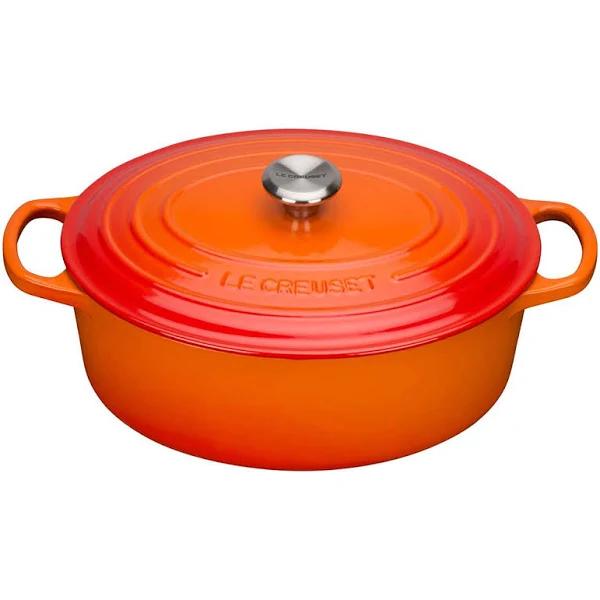 Le Creuset 6.75 qt. Signature Oval Dutch Oven - Flame