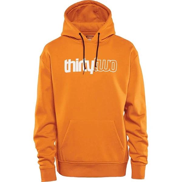 Thirtytwo Double Tech Hoodie Orange - Size XL | Rhythm Snowsports