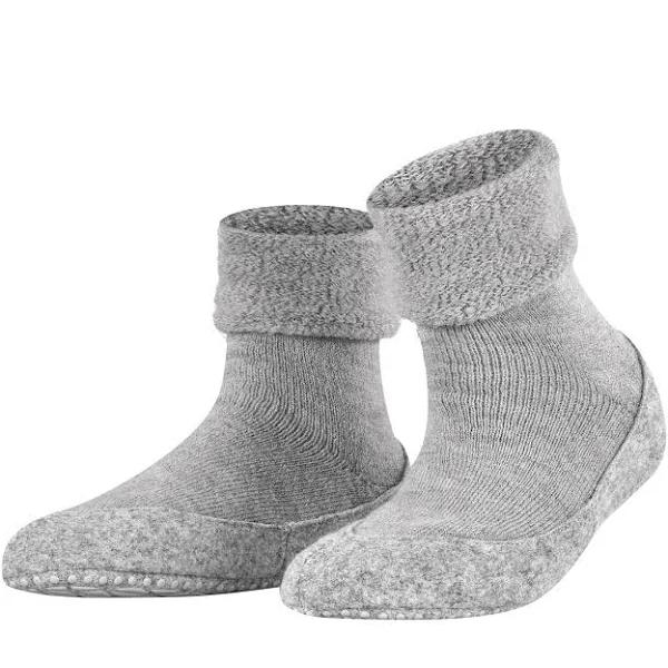 Falke Cosyshoe Slipper Socks - Light Grey Small