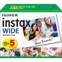 Fujifilm Film For Wide Instant Camera, 50 Sheets, Instax Wide K R 5