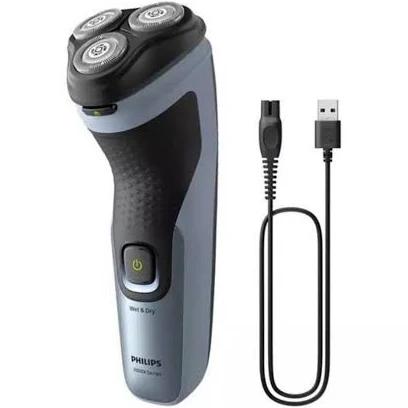 Philips Series 3000X Wet & Dry Electric Shaver - Blue