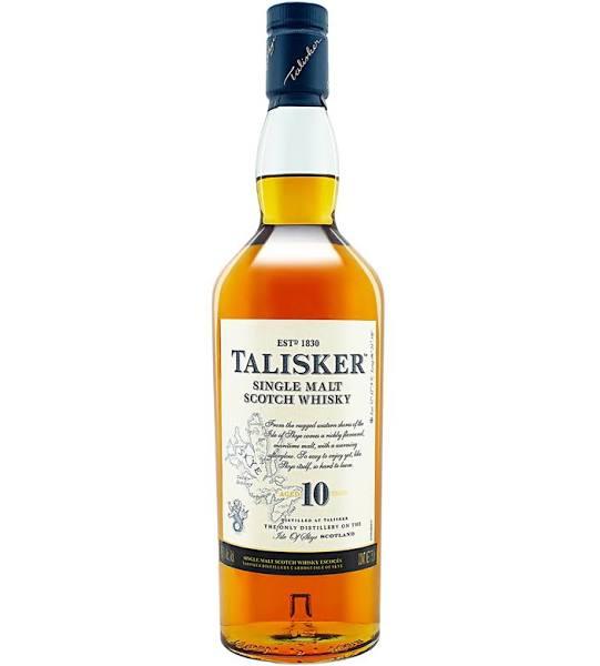 Talisker 10 Year Old Single Malt Scotch Whisky 700ml