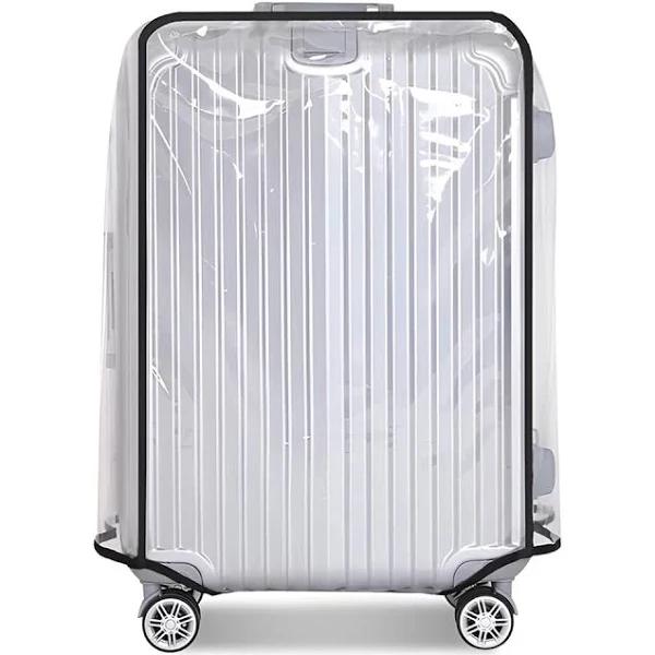 Transparent Waterproof PVC Travel Luggage Protector Suitcase Cover 20-30 AU - 30"