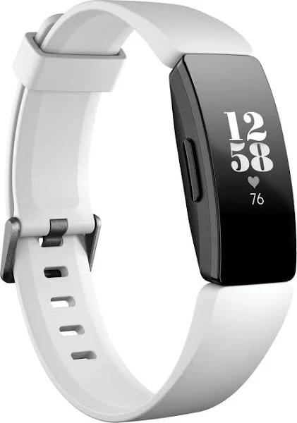 Fitbit Inspire HR Fitness Tracker - White