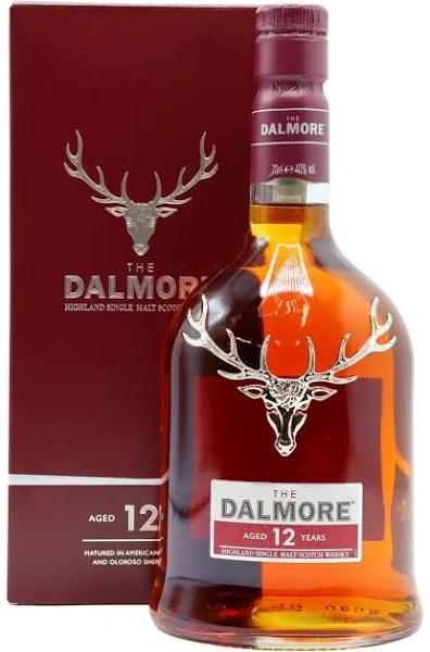 Dalmore 12 Year Old Single Malt Whisky 700ml