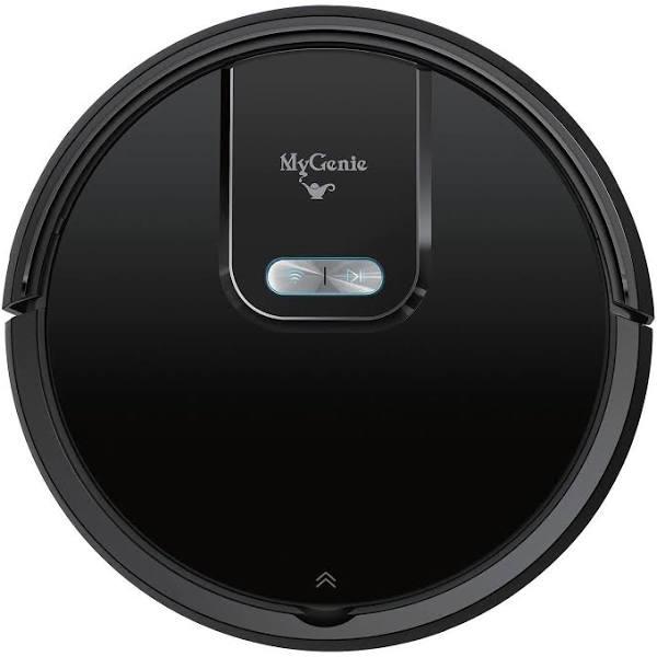 MyGenie Wi-Fi GMax Robotic Vacuum Cleaner Mop App Control Dry & Wet Auto Robot - Black