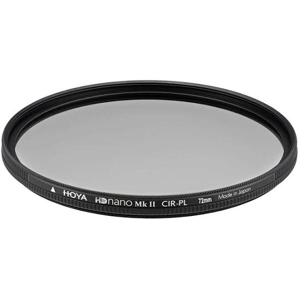 Hoya HD Nano MK II Circular Polariser Camera Lens Filter 72 mm