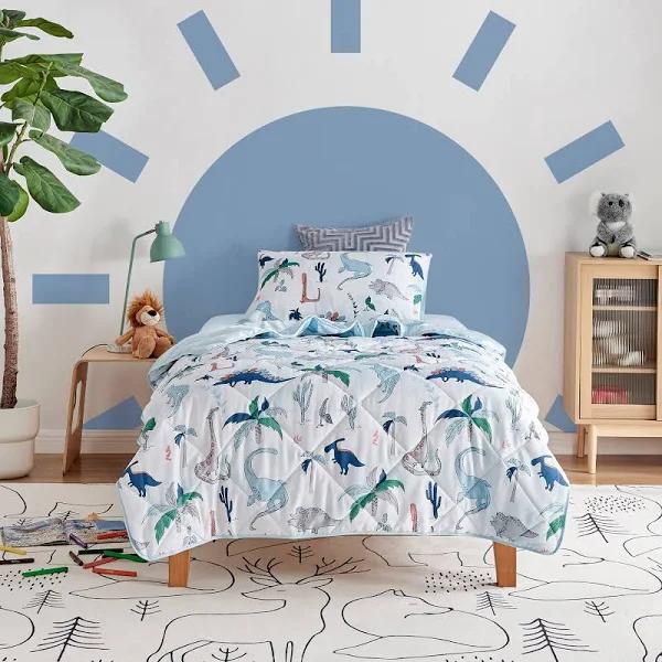 Jack & Ava Dino Age Comforter Set-Single