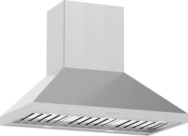 Whispair X5L09S6.OU/T 90cm London Canopy Rangehood With Ultra EC On-board Motor