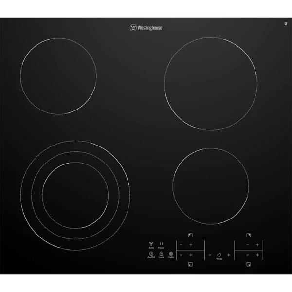 Westinghouse WHC643BD 60cm 4 Zone Ceramic Cooktop - The Appliance Guys