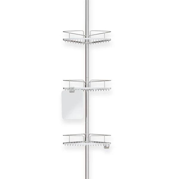 Better Living Fineline 3 Tension Shower Caddy - Stainless Steel