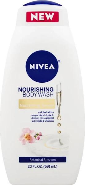 Nivea Nourishing Botanical Blossom Body Wash, 20 fl oz