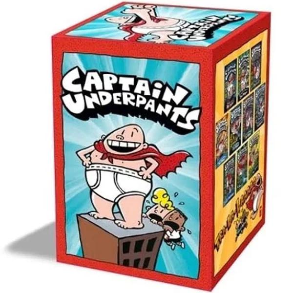 Captain Underpants Box Set by DAV Pilkey