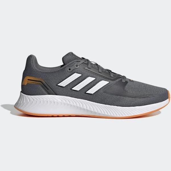 Adidas Men's Runfalcon 2.0 Running Shoes (Grey Four/White/Orange Rush)