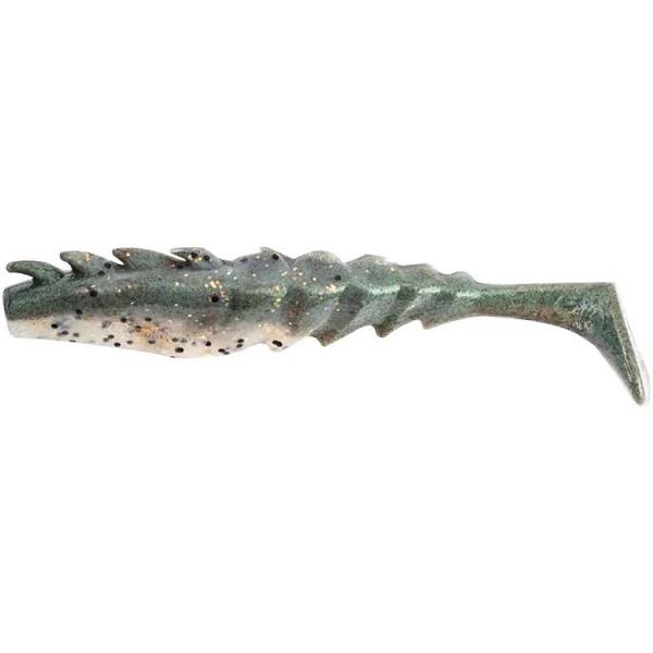 Berkley Gulp Nemesis Prawn Paddle Tail Lure 4in Peppered Prawn