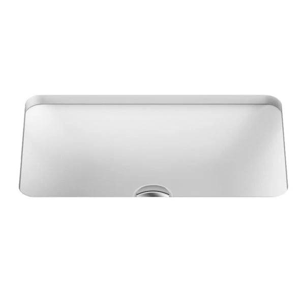 ADP Glory Solid Surface Under Counter Basin White Matte White