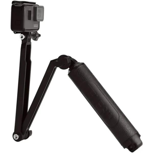 TELESIN 3 Way Monopod For GoPro Hero 12/11/10/9/8/7/6/5/4/3/MAX by CamGo