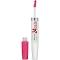 Maybelline Super Stay 24 Color Lip Color + Balm Topcoat, Pink Goes On 215