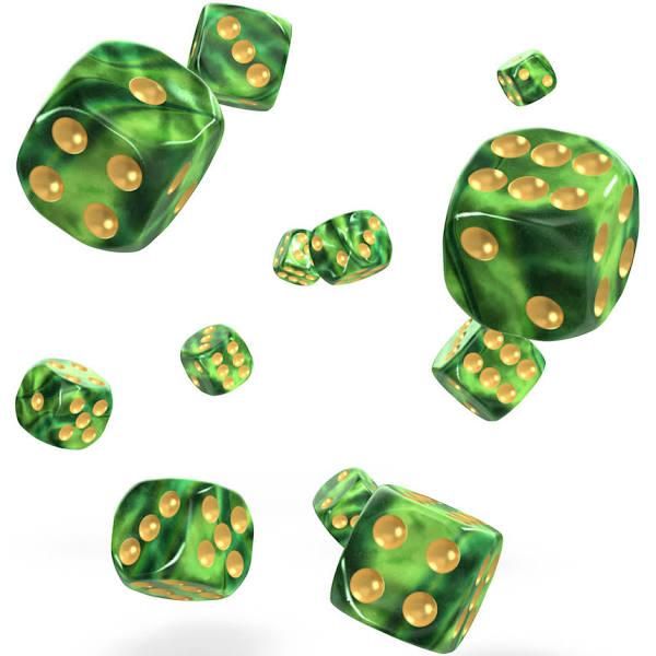 Oakie Doakie Dice D6 12mm GemiDice (36) Jungle