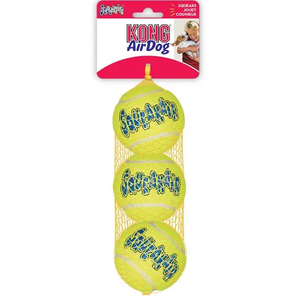 Kong Airdog Squeaker Balls - Medium 3 Pack