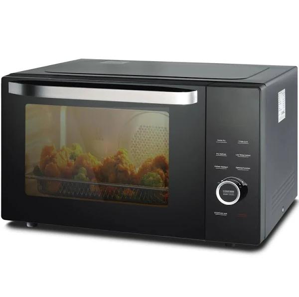 SMETA 1000W Combination Microwave Oven And Grill 34L Microwave With Grill 2400W, Convection Oven 2400W, Microwave Air Fryer Oven Combo, ECO Mode