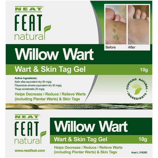 Neat Feat Natural Willow Wart Skin Tag & Wart Gel 10g