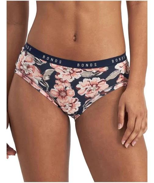 Bonds Cottontails Midi Brief 3 Pack in Multi Pink 16