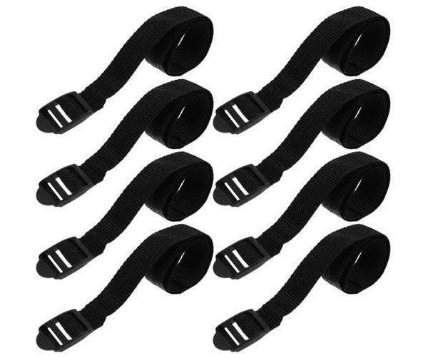 8pcs Garden Aerator Shoes Strap Lawn Aerator Shoes Band Aerating Sandals Spikes Shoes Straps