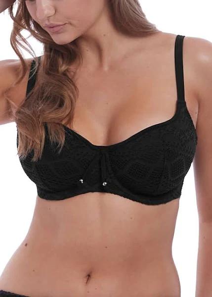 Freya Sundance Sweetheart Padded Bikini Top Black