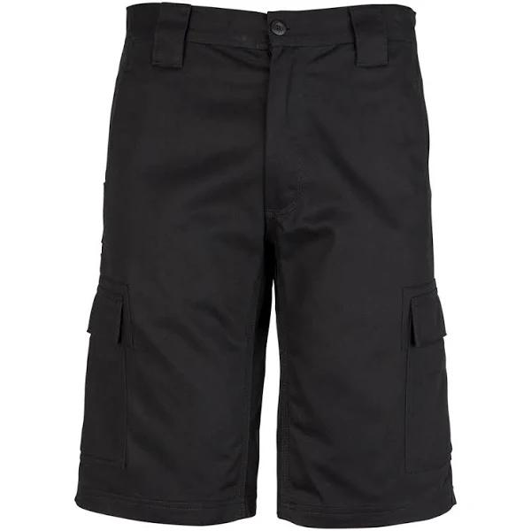 Syzmik Mens Drill Cargo Short (ZW012) 92 / Black