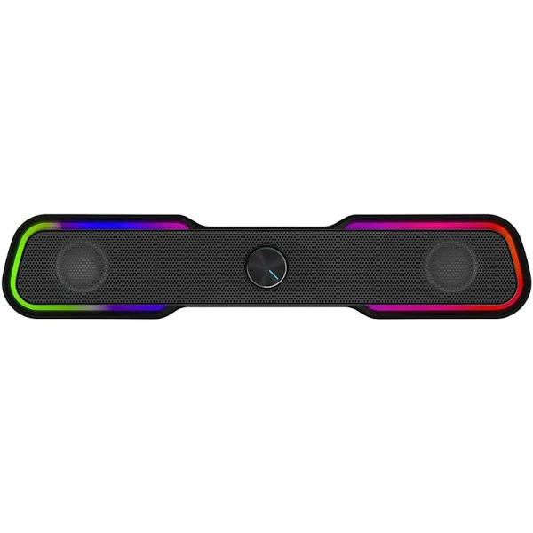 HP DHE 6002 Wired Soundbar RGB Light Multimedia Speaker