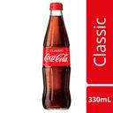 Coca-Cola Classic Soft Drink Glass Bottle 330ml