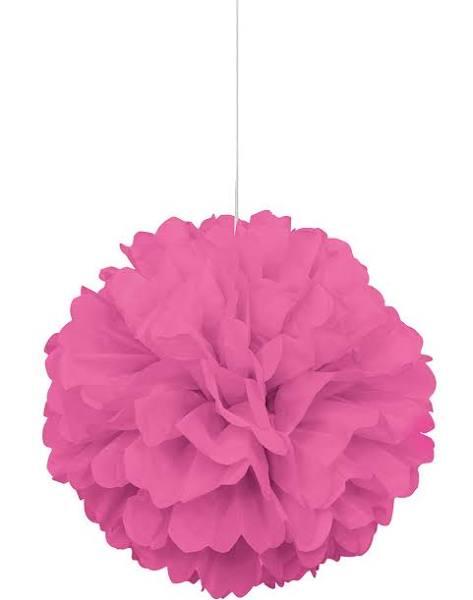 Puff Ball - Hot Pink 40cm