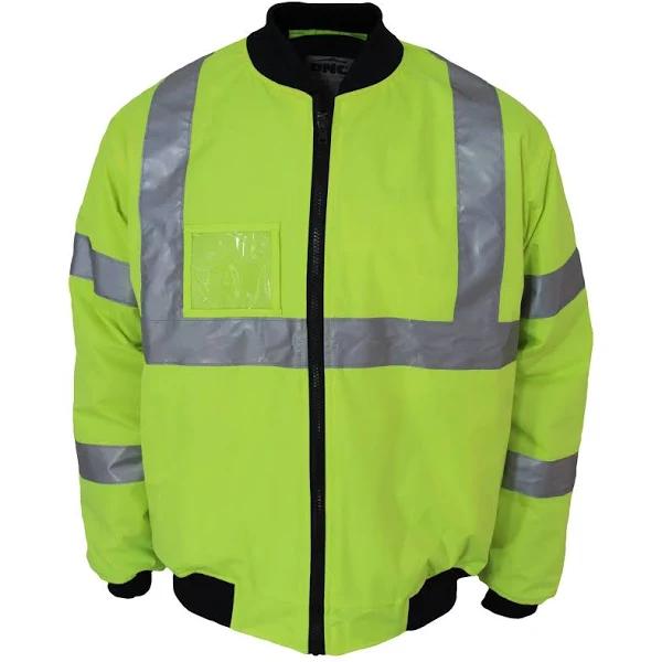 DNC HiVis x Back Flying Jacket Biomotion Tape (3763) L / Yellow