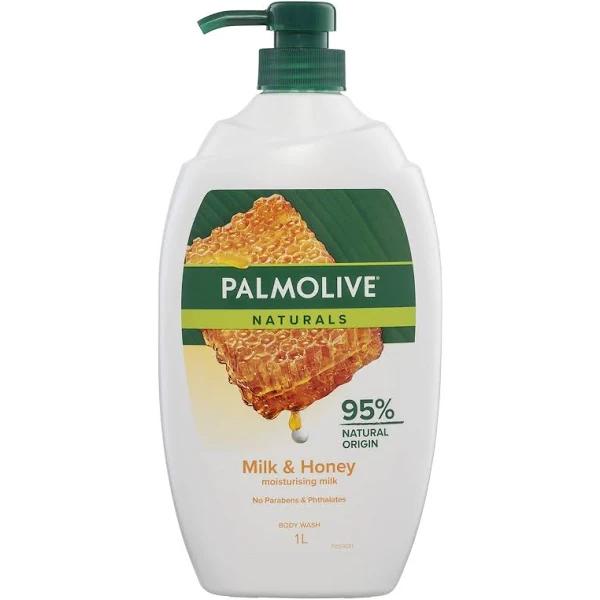 Palmolive Naturals Body Wash 1 Litre - Milk & Honey