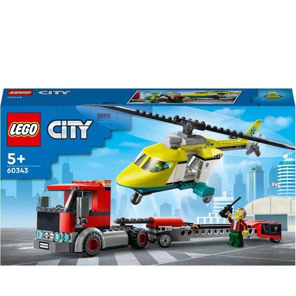 LEGO 60343 City Rescue Helicopter Transport