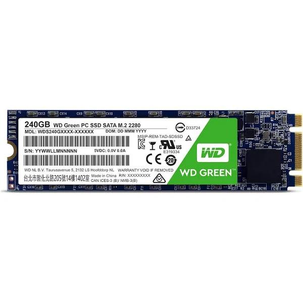 WD Green 240GB M.2 SSD WDS240G1G0B