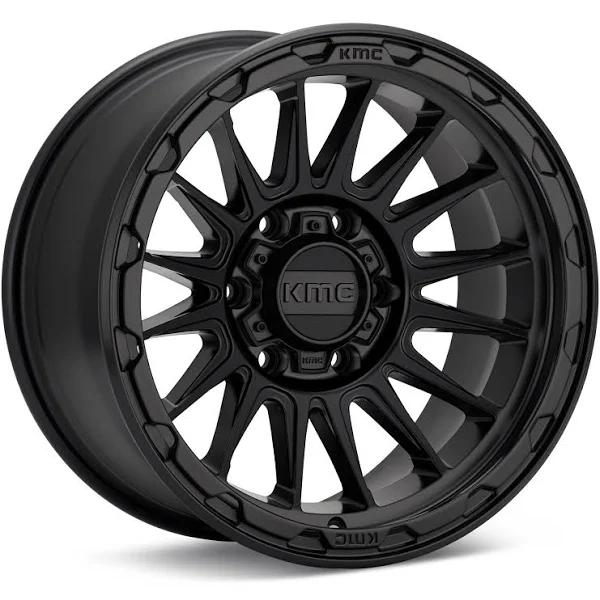 KMC KM54289068518 - KM542 Impact 18x9 Satin Black Machined