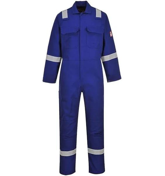 Portwest BIZ5 Bizweld Iona FR Coveralls Royal Blue 3XL