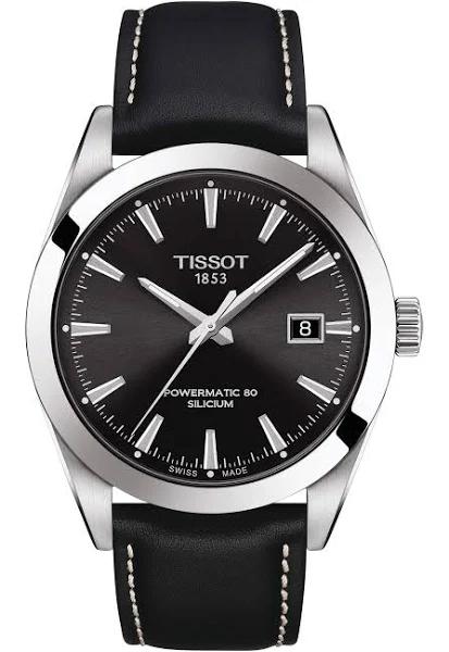 Tissot Gentleman Powermatic 80 Silicium Watch - Black